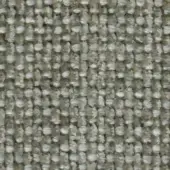 Woven fabric texture, muted olive green and gray-white, dense irregular basketweave pattern with visible yarn and nubby surface.